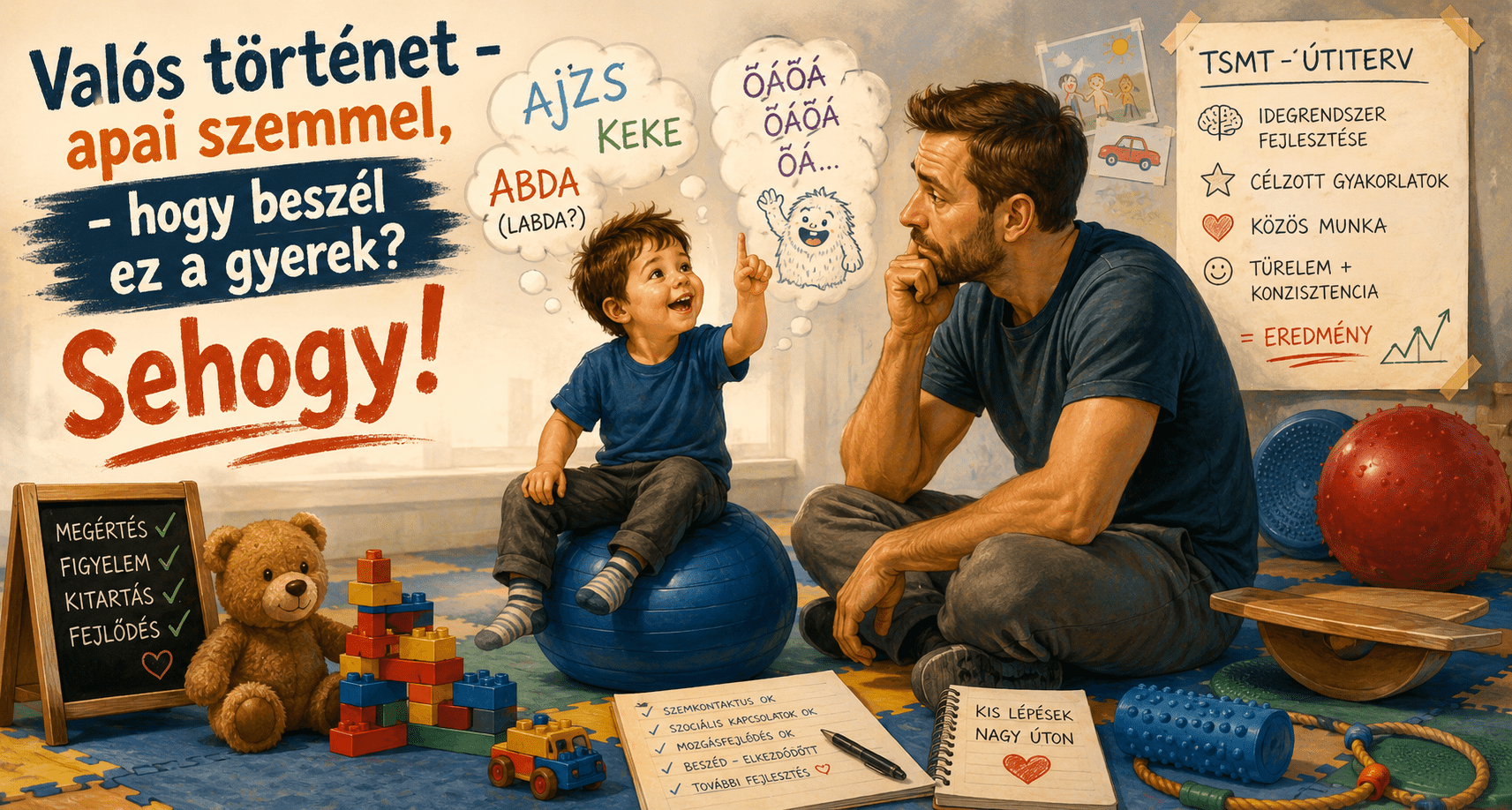 Valós történet – apai szemmel, – hogy beszél ez a gyerek?