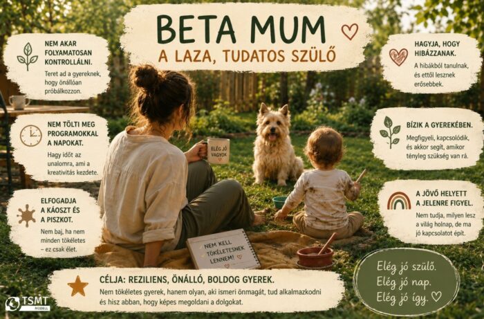 A „tökéletes” szülőség vége? – Mit tanulhatunk a „Beta Mum” jelenségből?