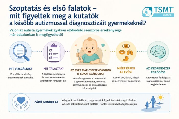 Szoptatás és első falatok – mit figyeltek meg a kutatók a később autizmussal diagnosztizált gyermekeknél?