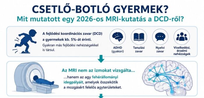 Csetlő – botló gyerekek – mit jelent valójában a fejlődési koordinációs zavar (DCD)?